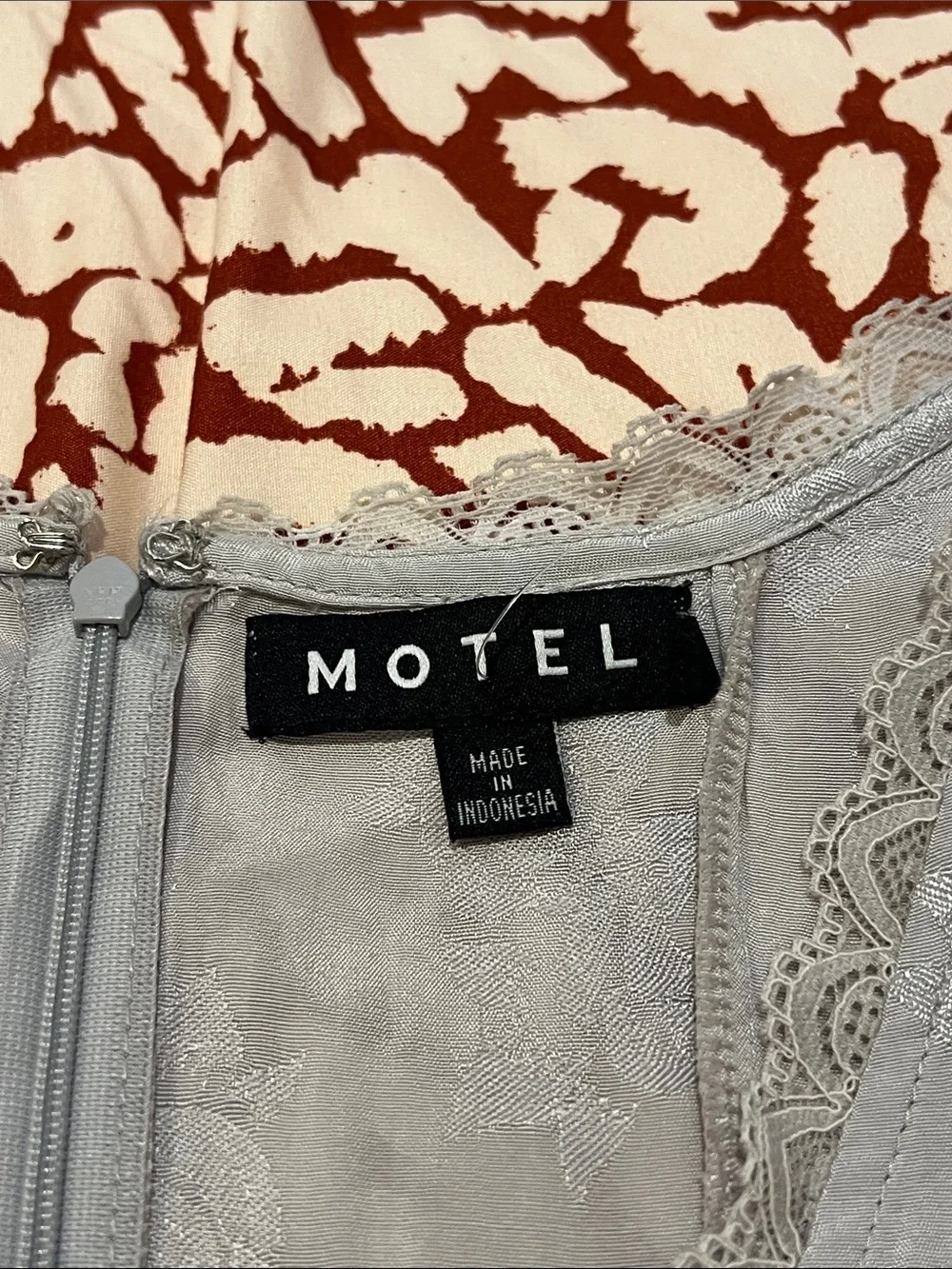 Motel Rocks Lace-Trim Mini Dress - Picture 5 of 5